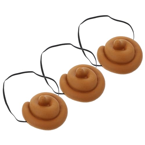 QUMIIRITY 3 Stück Kothut- funky Kappe Piraten-Patch Kinderkostüm-Kopfbedeckung fasching kopfbedeckung fasching kopfschmuck Unisex-Kopfbedeckung Kothut- für Erwachsene PVC Brown QUMIIRITY 3 Stück Kothut- funky Kappe Piraten-Patch Kinderkostüm-Kopfbedeckung fasching kopfbedeckung fasching kopfschmuck Unisex-Kopfbedeckung Kothut- für Erwachsene PVC Brown von QUMIIRITY