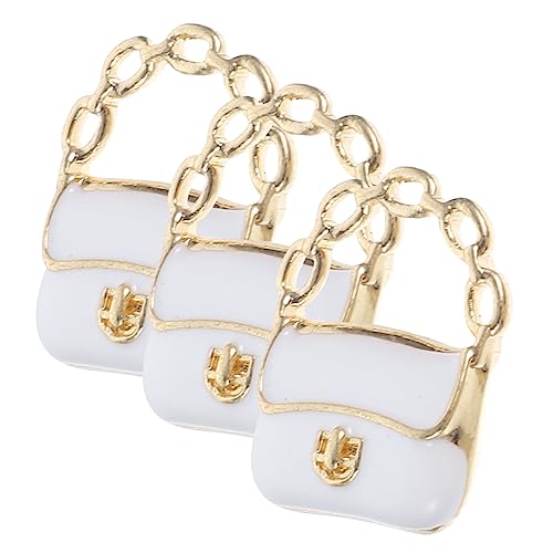 QUMIIRITY 3 Stück Miniatur Handtaschen Teilig Metall Mini Taschen Modell für Puppenhaus Deko Detailreiche Miniatur Accessoires in Weiß Tragbare Puppenhaus Dekoration für Sammler und DIY QUMIIRITY 3 Stück Miniatur Handtaschen Teilig Metall Mini Taschen Modell für Puppenhaus Deko Detailreiche Miniatur Accessoires in Weiß Tragbare Puppenhaus Dekoration für Sammler und DIY von QUMIIRITY