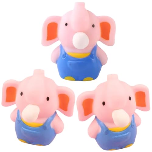 QUMIIRITY 3 Stück Prise Musik kinderspielzeug hühner Squeeze Toy sensorisches Beruhigung Fun Toy Neuheit Squeeze- von Stressabbau Rosa von QUMIIRITY