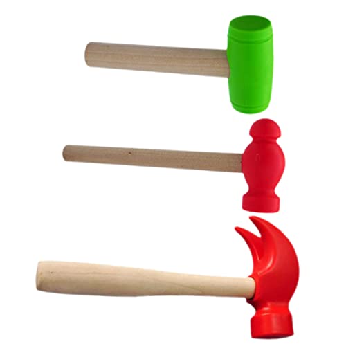 QUMIIRITY 3 Stück Simulierter Kleiner Holzhammer Kleine Schlagspielzeuge Schlaghammer Hammerspielzeug Für Kinderspielzeug Hammerschlagspielzeug Babyspielzeug Plastik QUMIIRITY 3 Stück Simulierter Kleiner Holzhammer Kleine Schlagspielzeuge Schlaghammer Hammerspielzeug Für Kinderspielzeug Hammerschlagspielzeug Babyspielzeug Plastik von QUMIIRITY