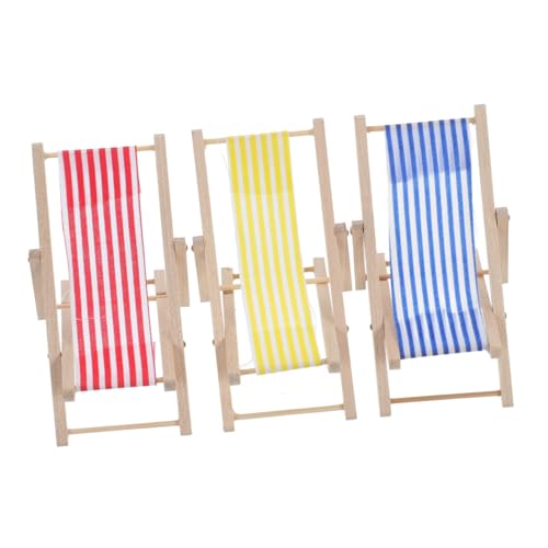 QUMIIRITY 3 Stück Strandstuhl Teiliges Faltbares Puppenhaus Deko Modell Rot Blau Gelb Miniatur Liegestuhl für Mikrolandschaften und Kreative DIY Projekte QUMIIRITY 3 Stück Strandstuhl Teiliges Faltbares Puppenhaus Deko Modell Rot Blau Gelb Miniatur Liegestuhl für Mikrolandschaften und Kreative DIY Projekte von QUMIIRITY