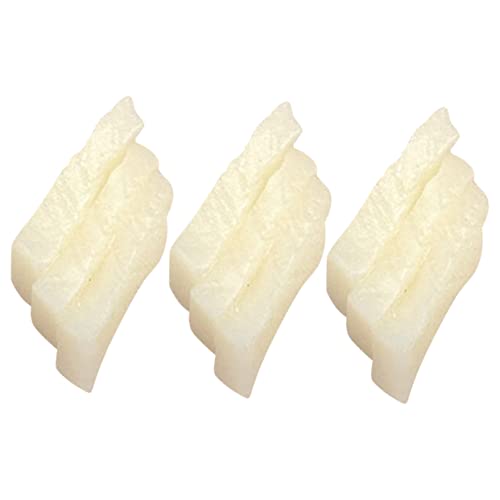 QUMIIRITY 3 Stück Thunfisch-Modell künstlich Simulation Obstbaumdekoration gefälschter Fisch plastikfisch Kunststofffisch simulierte Thunfischscheiben Simuliertes Fischscheibendekor PVC Weiß QUMIIRITY 3 Stück Thunfisch-Modell künstlich Simulation Obstbaumdekoration gefälschter Fisch plastikfisch Kunststofffisch simulierte Thunfischscheiben Simuliertes Fischscheibendekor PVC Weiß von QUMIIRITY