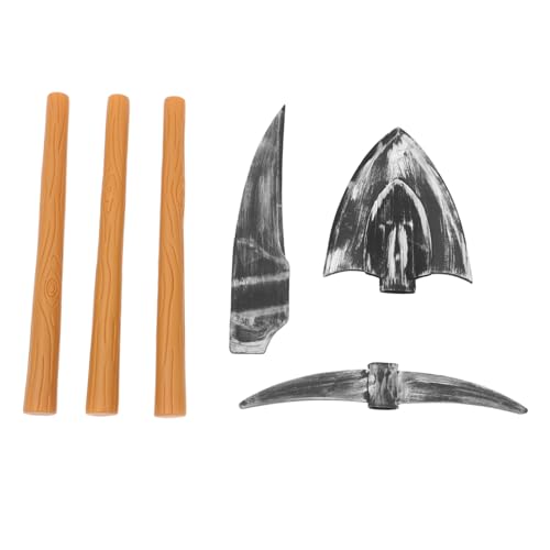 QUMIIRITY 3pc Zwerg GNOME Spitzhacke Schaufel Set Realistische Requisiten Für Halloween Karneval Bühne Cosplay QUMIIRITY 3pc Zwerg GNOME Spitzhacke Schaufel Set Realistische Requisiten Für Halloween Karneval Bühne Cosplay von QUMIIRITY