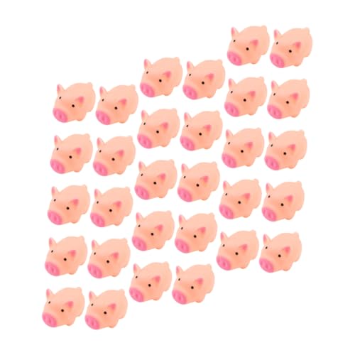 QUMIIRITY 30Stücke Schweine Quetschspielzeuge für Stressabbau Lustige Dekompressionsspielzeuge für Stressbewältigung von QUMIIRITY