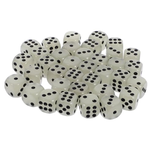 QUMIIRITY 18mm Acryl Würfel Set Für 36 Stücke Party Würfel Requisiten up Würfel Spielzeug von QUMIIRITY