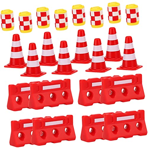 QUMIIRITY 36 Stück Straßenschild Barrikade Orange Hindernis Sortiert Zaun Mini Verkehr Barrikaden Kind Klein Rasen Für Straßenspielzeug Zum Bahnübergang Plastik QUMIIRITY 36 Stück Straßenschild Barrikade Orange Hindernis Sortiert Zaun Mini Verkehr Barrikaden Kind Klein Rasen Für Straßenspielzeug Zum Bahnübergang Plastik von QUMIIRITY
