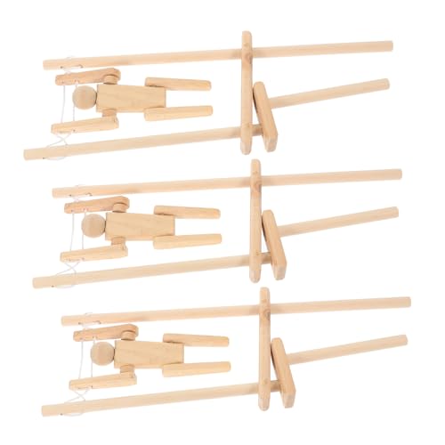 QUMIIRITY 3Stücke Holzfiguren mit Umdrehbarer Funktion Verstellbare Spielzeugpuppen für Kreative DIY Projekte für Hand Auge Koordination und Fantasie QUMIIRITY 3Stücke Holzfiguren mit Umdrehbarer Funktion Verstellbare Spielzeugpuppen für Kreative DIY Projekte für Hand Auge Koordination und Fantasie von QUMIIRITY