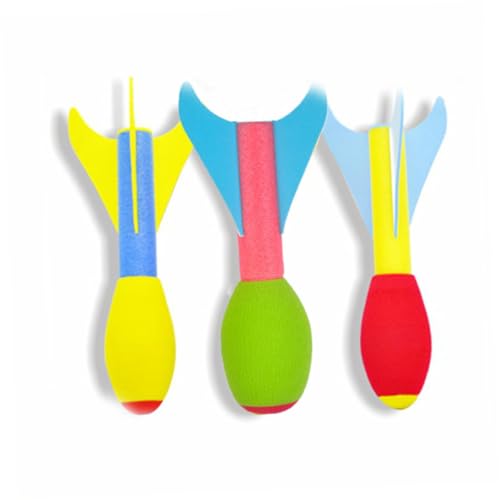 QUMIIRITY 3Stücke Teiliges Finger Flyer Raketen Set Mit Handpumpe Für Gastgeschenke Für Geburtstagsfeiern Farbe Zufällig QUMIIRITY 3Stücke Teiliges Finger Flyer Raketen Set Mit Handpumpe Für Gastgeschenke Für Geburtstagsfeiern Farbe Zufällig von QUMIIRITY