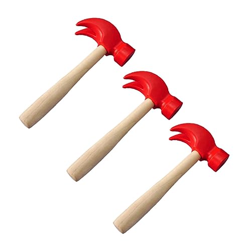 QUMIIRITY 3Stücke Teiliges Holzhammer Spielzeugset Simulation Hammer für Kreative BAU und Reparaturspiele Fördert Hand Auge Koordination und Geschicklichkeit Langlebig und Geruchsneutral QUMIIRITY 3Stücke Teiliges Holzhammer Spielzeugset Simulation Hammer für Kreative BAU und Reparaturspiele Fördert Hand Auge Koordination und Geschicklichkeit Langlebig und Geruchsneutral von QUMIIRITY
