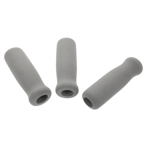 QUMIIRITY 3pcs Walking Cane Grip Cane Hand Grip Walking Stick Ersatzschwamm Griff Halt Ski -stangenhand Handgriff Wanderrohr Ersatzgriffe Griffe von QUMIIRITY