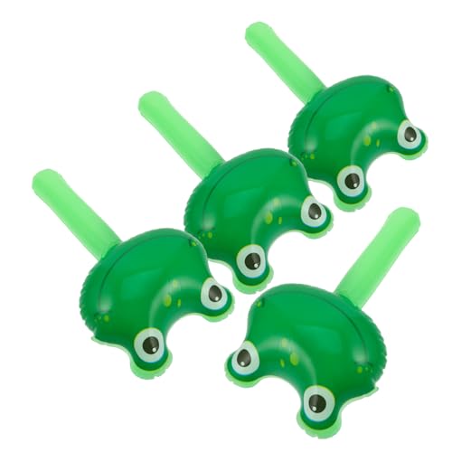 QUMIIRITY 4 Stück Aufblasbarer Froschkopfstab Mit Sound, Froschkopfstab, Ballonhammer, Aufblasbarer Froschstab, Spielzeug Für Babyparty, Geburtstagsfeier, Heimdekoration, Hellbraun QUMIIRITY 4 Stück Aufblasbarer Froschkopfstab Mit Sound, Froschkopfstab, Ballonhammer, Aufblasbarer Froschstab, Spielzeug Für Babyparty, Geburtstagsfeier, Heimdekoration, Hellbraun von QUMIIRITY