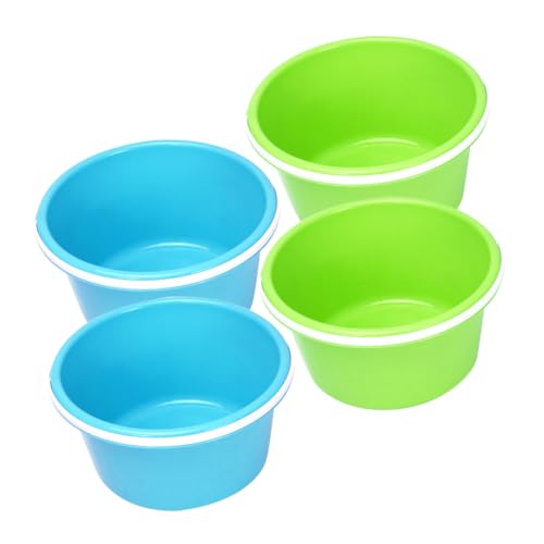 QUMIIRITY 4 Stück Sandspielzeug Bunte Sandkübel für Strand Leicht und Tragbar zum Sandburgen Bauen Freien QUMIIRITY 4 Stück Sandspielzeug Bunte Sandkübel für Strand Leicht und Tragbar zum Sandburgen Bauen Freien von QUMIIRITY