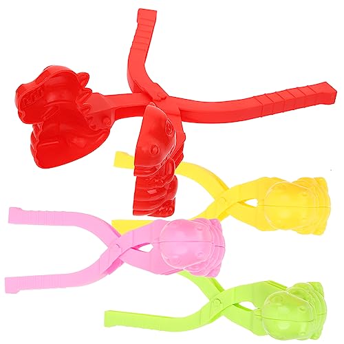 QUMIIRITY 4 Stück Schneeballhersteller Outdoor draußen hühner Schneespielzeug für Werkzeug zum Herstellen von Schneebällen Plastik QUMIIRITY 4 Stück Schneeballhersteller Outdoor draußen hühner Schneespielzeug für Werkzeug zum Herstellen von Schneebällen Plastik von QUMIIRITY
