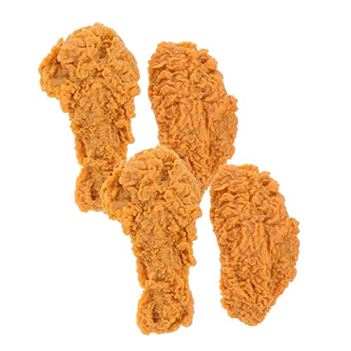 QUMIIRITY 4 Stück Simulation Hähnchenschenkel Hähnchenflügel Künstliche Gefälschte Hähnchenflügel Modell Hähnchen Lebensmittel Hähnchenschenkel Miniatur Drumsticks Gefälschte QUMIIRITY 4 Stück Simulation Hähnchenschenkel Hähnchenflügel Künstliche Gefälschte Hähnchenflügel Modell Hähnchen Lebensmittel Hähnchenschenkel Miniatur Drumsticks Gefälschte von QUMIIRITY