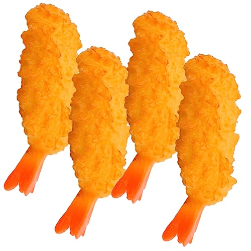QUMIIRITY 4 Stück Simuliertes Tempura für kinderspielzeug kinderknallzeug Toys vorgibt gefälschtes Fleisch Tempuras-Requisiten gefälschtes Tempuras-Modell PVC QUMIIRITY 4 Stück Simuliertes Tempura für kinderspielzeug kinderknallzeug Toys vorgibt gefälschtes Fleisch Tempuras-Requisiten gefälschtes Tempuras-Modell PVC von QUMIIRITY
