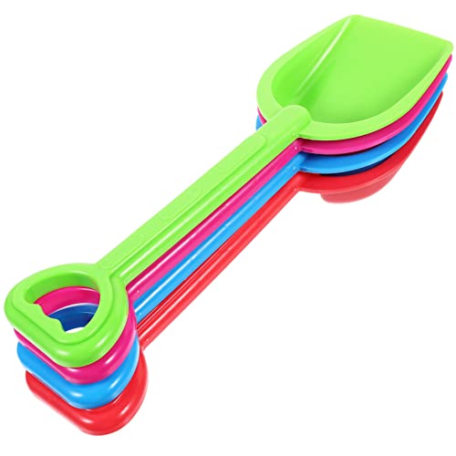 QUMIIRITY 4 Stück Teiliges Buntes Sandspielzeug Dicke Kindersichere Kunststoff Sandschaufeln Tragbar für Strand und Outdoor Sandspiele Geeignet für Jungen und Mädchen Zufällige Farbe QUMIIRITY 4 Stück Teiliges Buntes Sandspielzeug Dicke Kindersichere Kunststoff Sandschaufeln Tragbar für Strand und Outdoor Sandspiele Geeignet für Jungen und Mädchen Zufällige Farbe von QUMIIRITY
