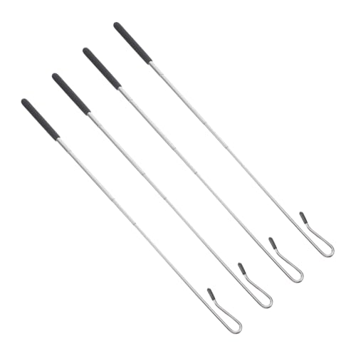 QUMIIRITY 4 Stück Verstellbare Puppenhandstäbe Aus Metall, Ausziehbare Puppenarm-kontrollstäbe, Holzpuppenpuppe Für Aufführungen, Einstellbereich 20–55 cm von QUMIIRITY
