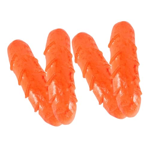 QUMIIRITY 4 Stück gefälschte Bratwurst fogelschreker mockin tischdeko esstisch Kochschürze lustig Künstliches Fleisch für Ausstellungszwecke künstlicher Hotdog gefälschter Hot Dog PVC Orange QUMIIRITY 4 Stück gefälschte Bratwurst fogelschreker mockin tischdeko esstisch Kochschürze lustig Künstliches Fleisch für Ausstellungszwecke künstlicher Hotdog gefälschter Hot Dog PVC Orange von QUMIIRITY