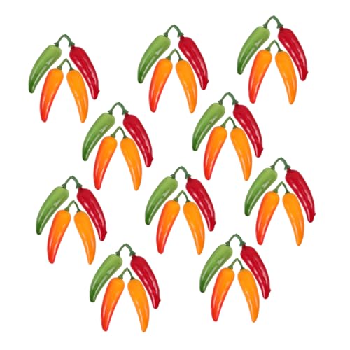 QUMIIRITY 40 Stück Simuliertes Pepper-Modell Simulation Pfeffer Chili-Pfeffer-Verzierung Künstliche Lebensmittel-Requisiten Chili-Pfeffer- Chili -Charme Chili-Dekorationen Polyethylen QUMIIRITY 40 Stück Simuliertes Pepper-Modell Simulation Pfeffer Chili-Pfeffer-Verzierung Künstliche Lebensmittel-Requisiten Chili-Pfeffer- Chili -Charme Chili-Dekorationen Polyethylen von QUMIIRITY