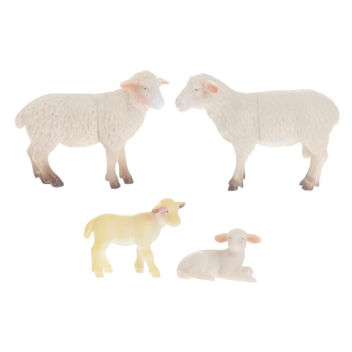 QUMIIRITY 4Stücke Mini Schaf Modell Realistische Schaffiguren aus Langlebigem Material für Kreative Spiele und Pädagogisches Lernen für für Kleine QUMIIRITY 4Stücke Mini Schaf Modell Realistische Schaffiguren aus Langlebigem Material für Kreative Spiele und Pädagogisches Lernen für für Kleine von QUMIIRITY