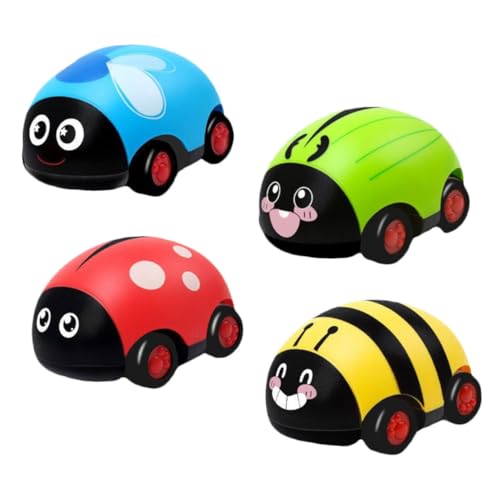 QUMIIRITY 4Stücke Rückziehspielzeug Autos Ladybug Geformte Fahrzeugspielzeuge für Langlebige Autos für Jungen Fördert Interaktion QUMIIRITY 4Stücke Rückziehspielzeug Autos Ladybug Geformte Fahrzeugspielzeuge für Langlebige Autos für Jungen Fördert Interaktion von QUMIIRITY