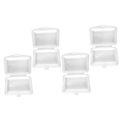 QUMIIRITY 4Stücke Simulations Lunchbox Für Puppenhaus Realistische Kleine Lebensmittelverpackungsbox Zubehör Für Kreative Spielszenarien Perfektes Für Sammler von QUMIIRITY
