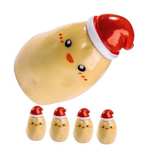 QUMIIRITY Elegante Weihnachts-Mini-kartoffelpuppen Aus Kunstharz Weihnachtsdekoration Kartoffelfiguren für Die Tischdekoration QUMIIRITY Elegante Weihnachts-Mini-kartoffelpuppen Aus Kunstharz Weihnachtsdekoration Kartoffelfiguren für Die Tischdekoration von QUMIIRITY
