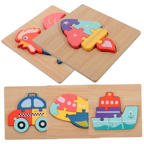 QUMIIRITY 5 Stück Lernspielzeug Aus Holzpuzzle Cartoon-Puzzle- Lernspielzeug Für Kleinkinder Pädagogikspielzeug Puzzle- Für Cartoon-holzpuzzle Lernpuzzle Hölzern QUMIIRITY 5 Stück Lernspielzeug Aus Holzpuzzle Cartoon-Puzzle- Lernspielzeug Für Kleinkinder Pädagogikspielzeug Puzzle- Für Cartoon-holzpuzzle Lernpuzzle Hölzern von QUMIIRITY