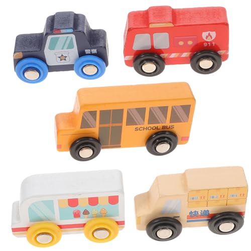 QUMIIRITY 5 Stück Mini Holzfahrzeuge Teiliges für Lernspielzeug mit Verschiedenen Fahrzeugmodellen als Partygeschenk Kognitiven Fähigkeiten QUMIIRITY 5 Stück Mini Holzfahrzeuge Teiliges für Lernspielzeug mit Verschiedenen Fahrzeugmodellen als Partygeschenk Kognitiven Fähigkeiten von QUMIIRITY