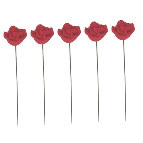 QUMIIRITY 5 Stück Puppenhaus Blumenstrauß Blumen Künstliche Dekoration Künstliche Blumen Rosen Blumenstrauß Kunstblumen Dekorative Landschaft Landschaftsmodell Mini Tischmodell DIY Mini QUMIIRITY 5 Stück Puppenhaus Blumenstrauß Blumen Künstliche Dekoration Künstliche Blumen Rosen Blumenstrauß Kunstblumen Dekorative Landschaft Landschaftsmodell Mini Tischmodell DIY Mini von QUMIIRITY