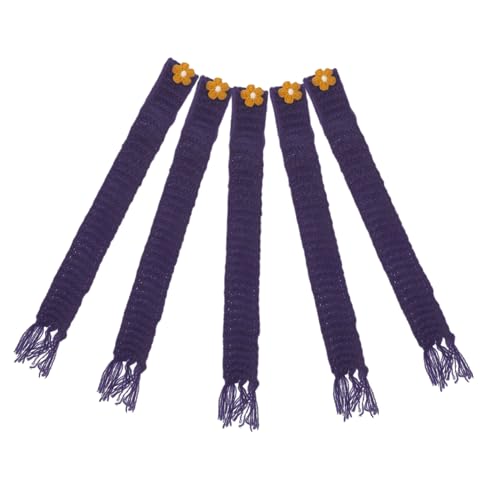 QUMIIRITY 5 Stück Teiliges Kawaii Mini Schal Einstellbarer Puppenschal aus Hochwertigem Garn für Vielseitige Dekorationen und Partys Eleganter QUMIIRITY 5 Stück Teiliges Kawaii Mini Schal Einstellbarer Puppenschal aus Hochwertigem Garn für Vielseitige Dekorationen und Partys Eleganter von QUMIIRITY