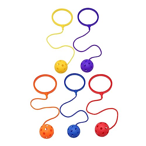 QUMIIRITY 5 Stück Teiliges Skip Ball Spielzeugset für Bunte Ankle Toys für Fitness und Spaß im Freien für Bewegung Geburtstagsgeschenke und Kinderaktivitäten Zufällige Farbe Zufällige Farbe QUMIIRITY 5 Stück Teiliges Skip Ball Spielzeugset für Bunte Ankle Toys für Fitness und Spaß im Freien für Bewegung Geburtstagsgeschenke und Kinderaktivitäten Zufällige Farbe Zufällige Farbe von QUMIIRITY