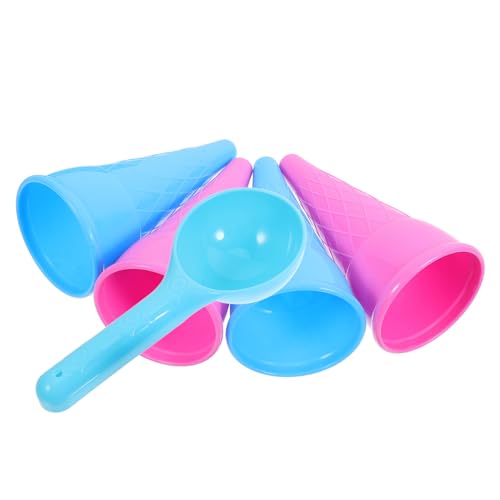 QUMIIRITY 5 Stück Teiliges Strandspielzeug Set Eiscreme und Schaufelspielzeug für Zufällige Farben Fördert Kreativität und Soziale Fähigkeiten im Sandkasten Zufällige Farbe Zufällige Farbe QUMIIRITY 5 Stück Teiliges Strandspielzeug Set Eiscreme und Schaufelspielzeug für Zufällige Farben Fördert Kreativität und Soziale Fähigkeiten im Sandkasten Zufällige Farbe Zufällige Farbe von QUMIIRITY