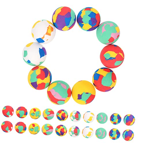 QUMIIRITY 50 Stück Bunte Eva Hüpfbälle für Elastische Reliefbälle für Drinnen und Draußen als Stressspielzeug für Mehr Spaß QUMIIRITY 50 Stück Bunte Eva Hüpfbälle für Elastische Reliefbälle für Drinnen und Draußen als Stressspielzeug für Mehr Spaß von QUMIIRITY