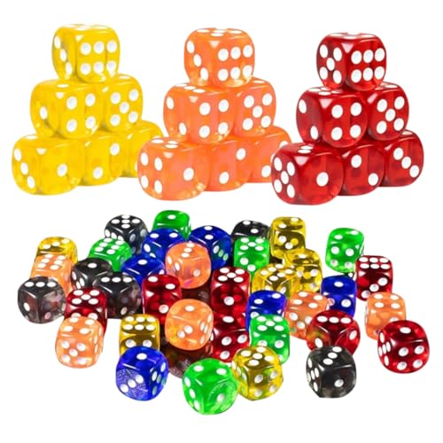 QUMIIRITY 50 Stück настольные игры Gry planszowe Board gamees настольная игра Party Games Spiel Partygeschenk Acryl von QUMIIRITY