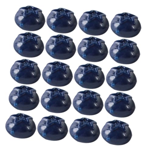 QUMIIRITY Realistische Miniatur künstliche Heidelbeeren 50 Stück Kunststoff Heidelbeeren für Obst Modell QUMIIRITY Realistische Miniatur künstliche Heidelbeeren 50 Stück Kunststoff Heidelbeeren für Obst Modell von QUMIIRITY