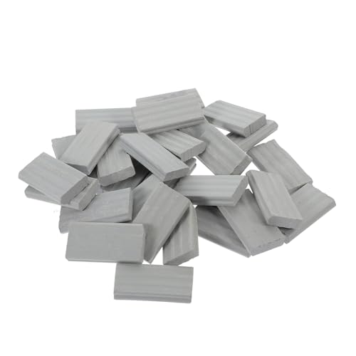 QUMIIRITY 50 Stücke Mini Ziegel Gefälschte Ziegel Miniatur Objekte Für Dekorative Mini Garten Ziegel von QUMIIRITY