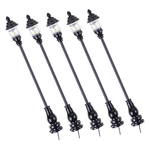 QUMIIRITY 5Stücke Mini Gartenlampe Simulierte LED Beleuchtung für Mini Dekoration Hochwertige Modellaccessoires für Kreative QUMIIRITY 5Stücke Mini Gartenlampe Simulierte LED Beleuchtung für Mini Dekoration Hochwertige Modellaccessoires für Kreative von QUMIIRITY