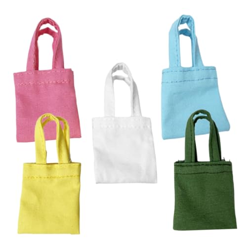 QUMIIRITY 5Stücke Puppen Leinentaschen Mini Haustaschen für Puppen Robustes Canvas Material Puppenhaus Zubehör Lebendige Designs Farben für Kreative Spielwelten QUMIIRITY 5Stücke Puppen Leinentaschen Mini Haustaschen für Puppen Robustes Canvas Material Puppenhaus Zubehör Lebendige Designs Farben für Kreative Spielwelten von QUMIIRITY