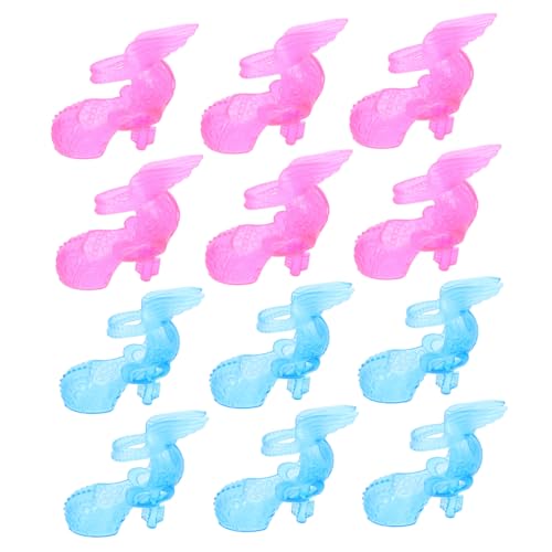 QUMIIRITY 6 Paar Tongle Puppenschuhe Mini Schuhe Für Puppen Tiny House Zubehör Mini Ornamente Miniatur Spielzeugschuhe Puppenkostüm Schuhzubehör Puppenkostüm Zubehör Kunststoff von QUMIIRITY