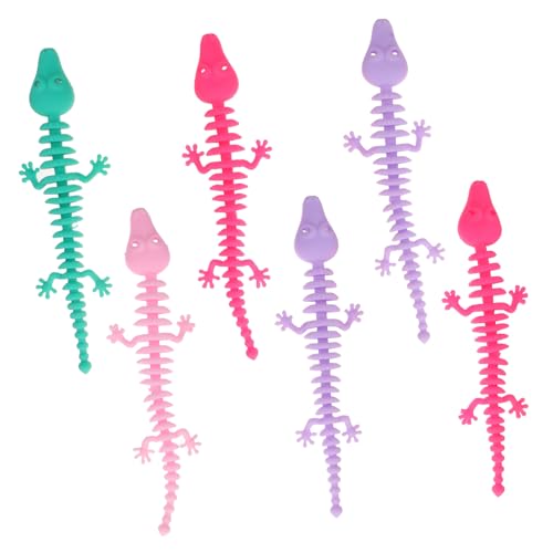 QUMIIRITY 6 Saiten Dinosaurierfischknochenarmband Kleines Für Sensorisches Sensorische Spielzeuge Lustiges Kinderspielzeug von QUMIIRITY