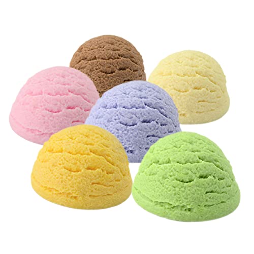 QUMIIRITY 6 Stück Eiskugeln Foto Requisite Creme Mit Gefälschtes Partyzubehör Künstliche Eiskugeln Lebensechte Eiskugeln Simulation Eiskugeln Requisite PVC QUMIIRITY 6 Stück Eiskugeln Foto Requisite Creme Mit Gefälschtes Partyzubehör Künstliche Eiskugeln Lebensechte Eiskugeln Simulation Eiskugeln Requisite PVC von QUMIIRITY