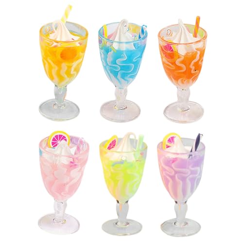 QUMIIRITY 6 Stück Kelch für kinderspielzeug puppenstubenmöbel Easy putz Toys Dekoration spielzeuge Künstliche Eisbecher-Requisite Miniatur-Eisbechermodell Plastik QUMIIRITY 6 Stück Kelch für kinderspielzeug puppenstubenmöbel Easy putz Toys Dekoration spielzeuge Künstliche Eisbecher-Requisite Miniatur-Eisbechermodell Plastik von QUMIIRITY