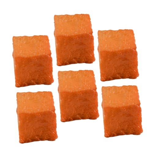 QUMIIRITY 6stücke Teiliges Künstliche Fisch-tofu Modelle Aus Realistische Fotografie Requisiten Für Küche Restaurant Und Dekoration Lebensnahe Attrappen Für Hot-Pot Und Partys QUMIIRITY 6stücke Teiliges Künstliche Fisch-tofu Modelle Aus Realistische Fotografie Requisiten Für Küche Restaurant Und Dekoration Lebensnahe Attrappen Für Hot-Pot Und Partys von QUMIIRITY