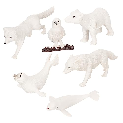 QUMIIRITY 6St Tiermodelle für den Winter Mini-Meerestiere Fischspielzeug für Kinder Figur kindergeburtstags mitgebsel zabawki stymulujące rozwój Kinderspielzeug Tiermodelle zum Lernen Abs QUMIIRITY 6St Tiermodelle für den Winter Mini-Meerestiere Fischspielzeug für Kinder Figur kindergeburtstags mitgebsel zabawki stymulujące rozwój Kinderspielzeug Tiermodelle zum Lernen Abs von QUMIIRITY