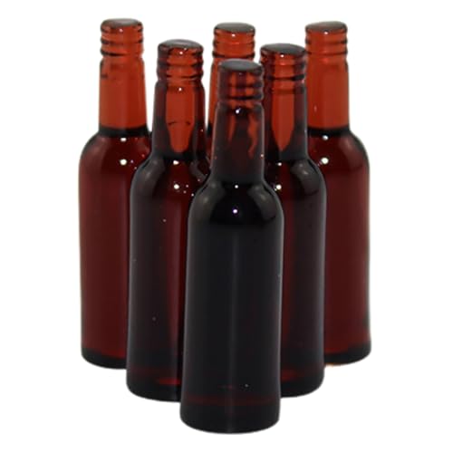 QUMIIRITY 6Stücke Bierflaschen Winzige Hausbierflaschen für Puppenhaus Dekoration und Fotografie Realistische Mini Requisiten für DIY Projekte und Kreative Anlässe QUMIIRITY 6Stücke Bierflaschen Winzige Hausbierflaschen für Puppenhaus Dekoration und Fotografie Realistische Mini Requisiten für DIY Projekte und Kreative Anlässe von QUMIIRITY