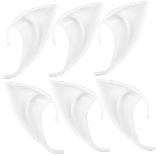 QUMIIRITY 6stücke Ohren Cosplay Zubehör Nachtleuchtende Feenohren Für Halloween Partys Und Kostüme Weiche Ohren Für Damen Und Herren Teiliges QUMIIRITY 6stücke Ohren Cosplay Zubehör Nachtleuchtende Feenohren Für Halloween Partys Und Kostüme Weiche Ohren Für Damen Und Herren Teiliges von QUMIIRITY