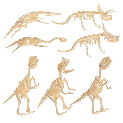 QUMIIRITY 7 Stück Dinosaurier-Skelett- Tierknochen Dinosaurierknochen Zusammenbau-Dinosaurier- Dinosaurierspielzeug für Dinosaurierfigur zusammenbauen Plastik QUMIIRITY 7 Stück Dinosaurier-Skelett- Tierknochen Dinosaurierknochen Zusammenbau-Dinosaurier- Dinosaurierspielzeug für Dinosaurierfigur zusammenbauen Plastik von QUMIIRITY