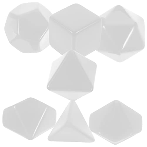 QUMIIRITY 7 Stück RPG Leere Würfel filges bastelzeug Pädagogisches spielsachen spielwürfel Plastikwürfel Partyzubehör selbstgemachte Würfel Requisiten für Würfelspiele Weiß QUMIIRITY 7 Stück RPG Leere Würfel filges bastelzeug Pädagogisches spielsachen spielwürfel Plastikwürfel Partyzubehör selbstgemachte Würfel Requisiten für Würfelspiele Weiß von QUMIIRITY
