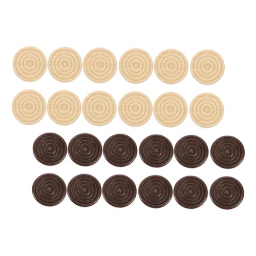 QUMIIRITY 72 Stück Dame-Zubehör Schachbrettspiel magnetisches Spiel Backgammon Schachspiele Spielchip schachspiel spielsachen für Schachbrett zubehör Holz Dame hölzern QUMIIRITY 72 Stück Dame-Zubehör Schachbrettspiel magnetisches Spiel Backgammon Schachspiele Spielchip schachspiel spielsachen für Schachbrett zubehör Holz Dame hölzern von QUMIIRITY